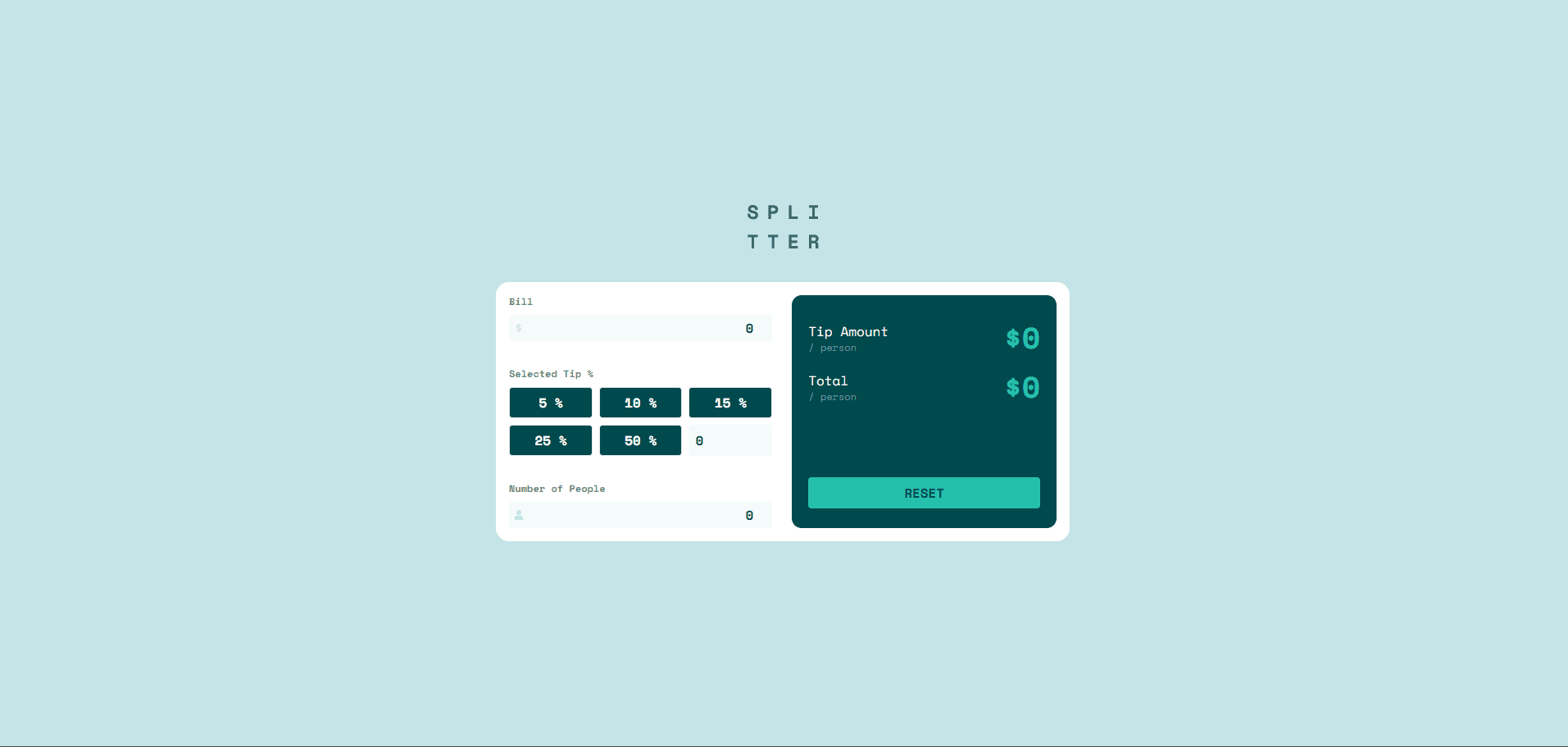 Tip Calculator